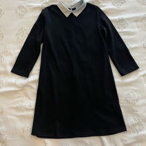 zara black dress, size small